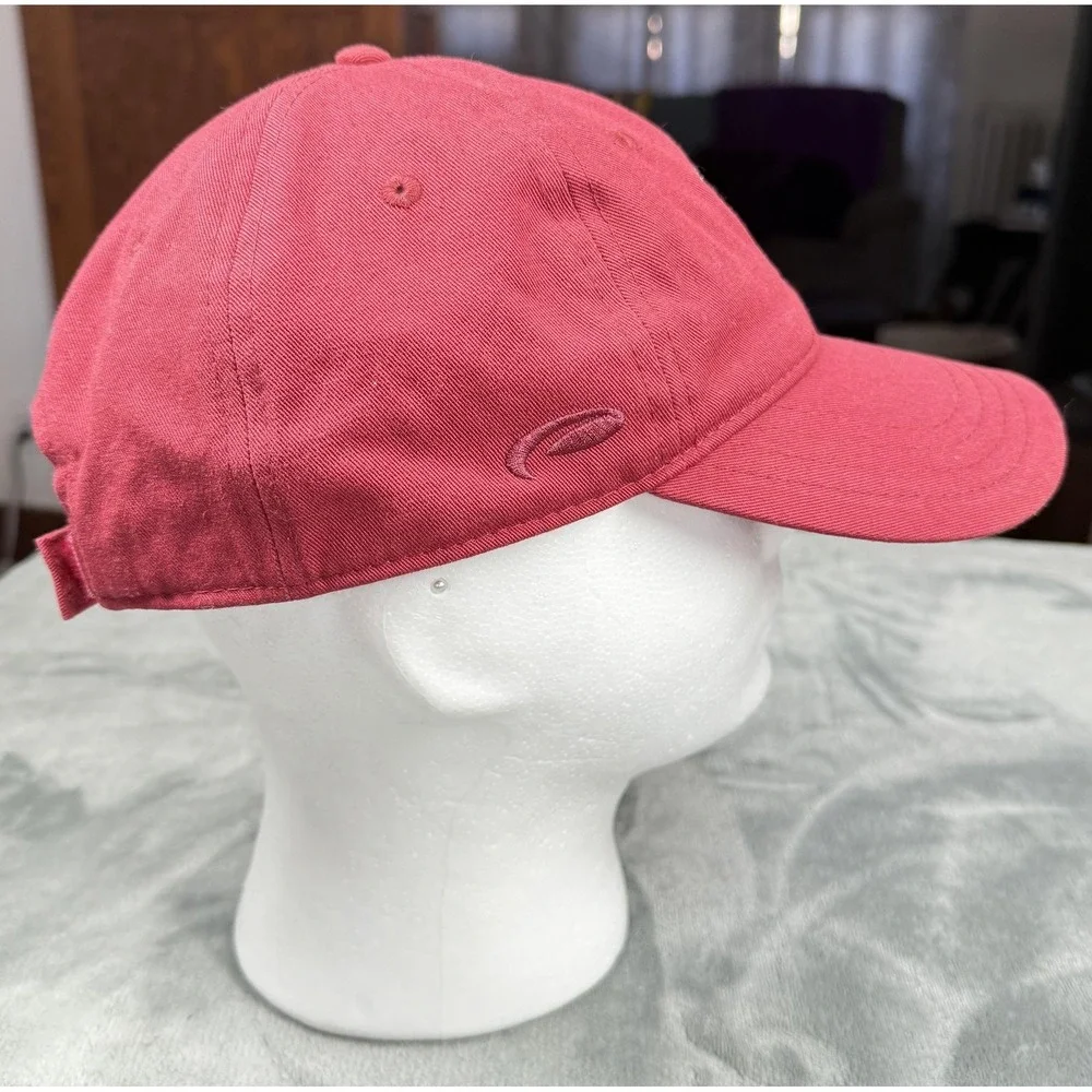 Edinburgh USA Hat Cap Strap Back Mens One Size Red Pukka Golf Dad Hat Logo